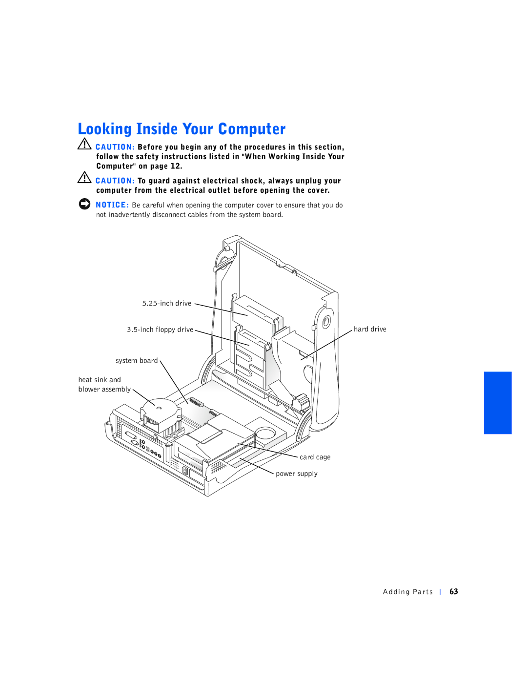 Dell 6K797, 4300s manual Inch drive Inch floppy drive 