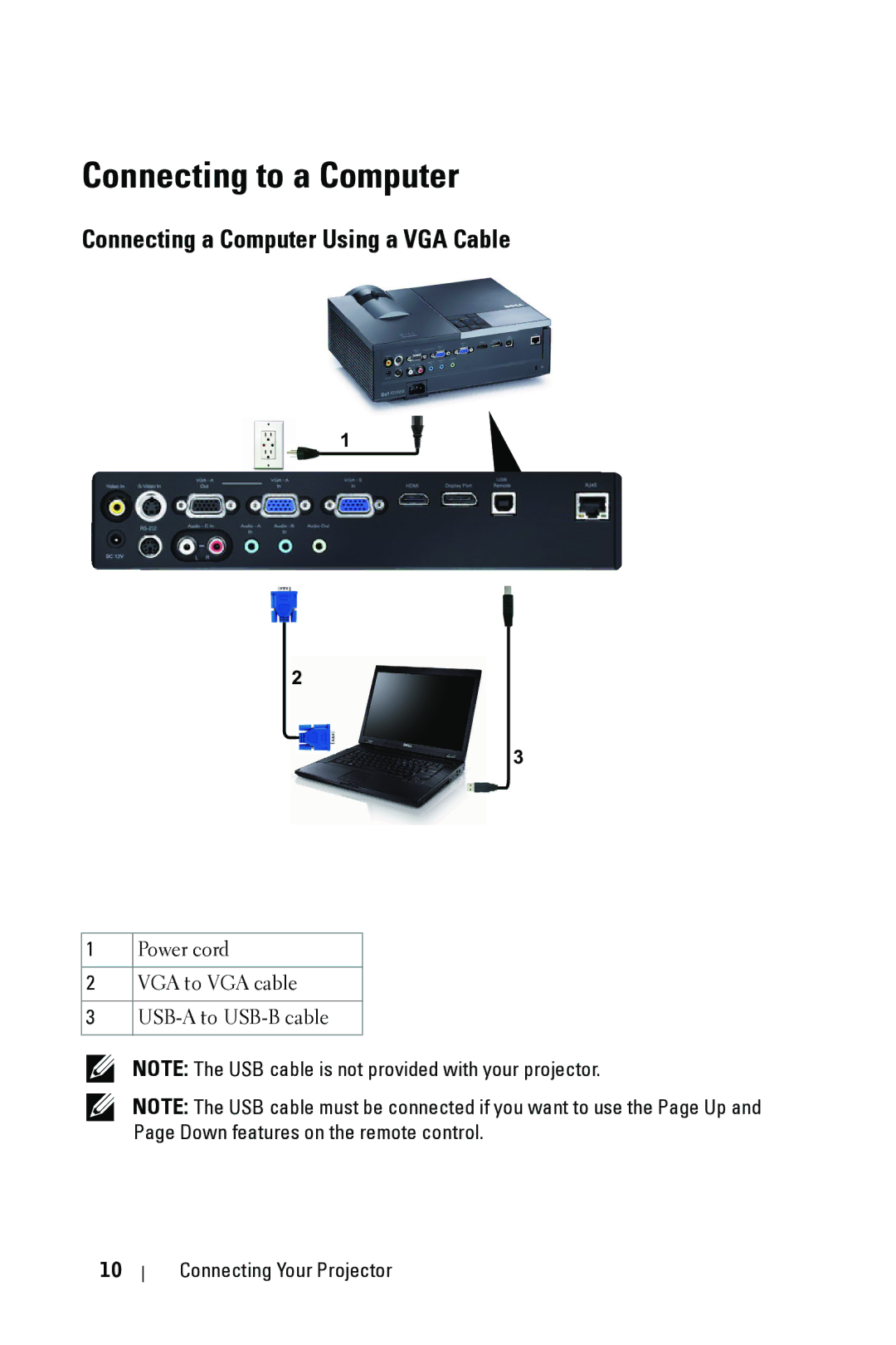 Dell 4310WX manual Connecting to a Computer 