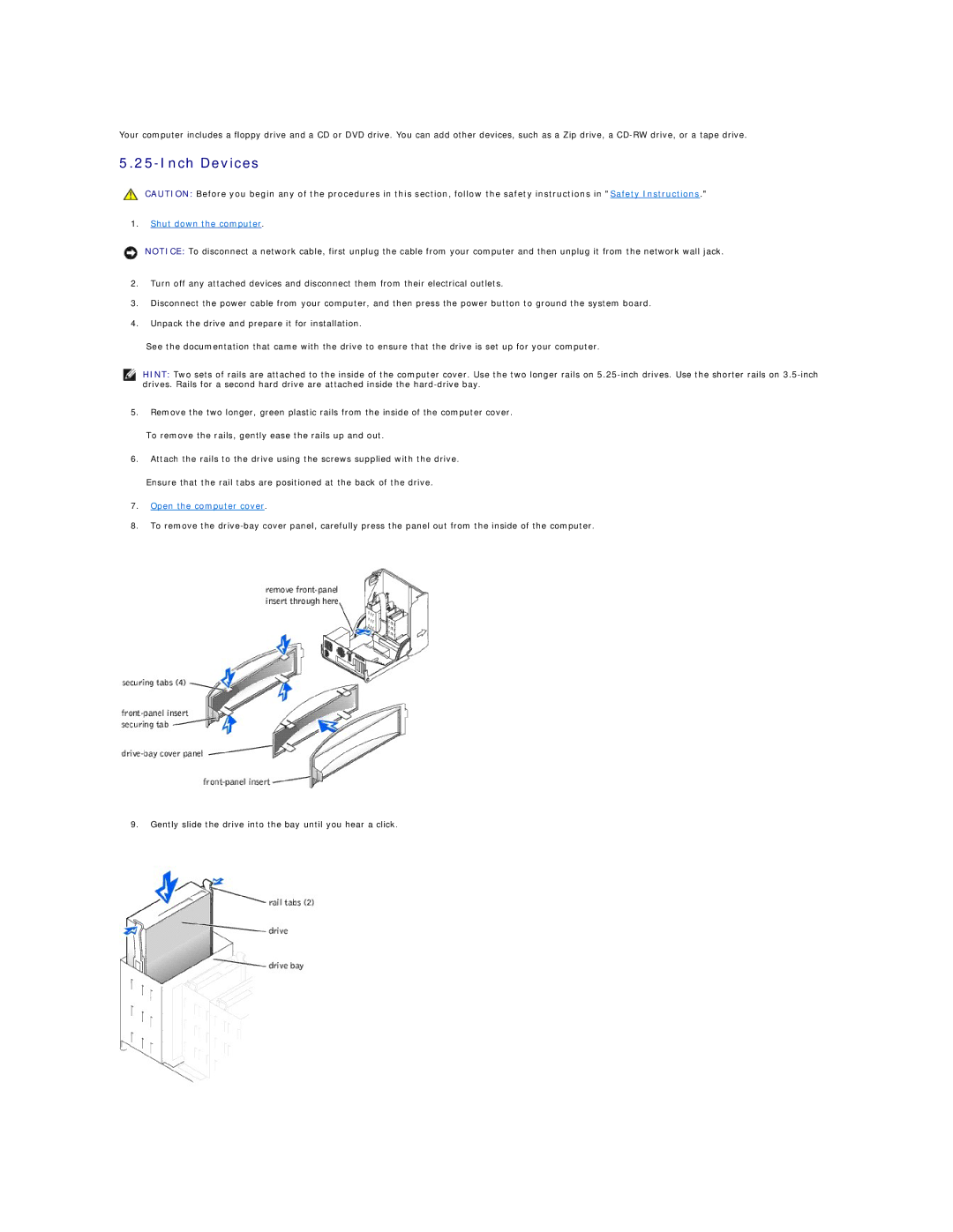 Dell 4500 technical specifications Inch Devices 