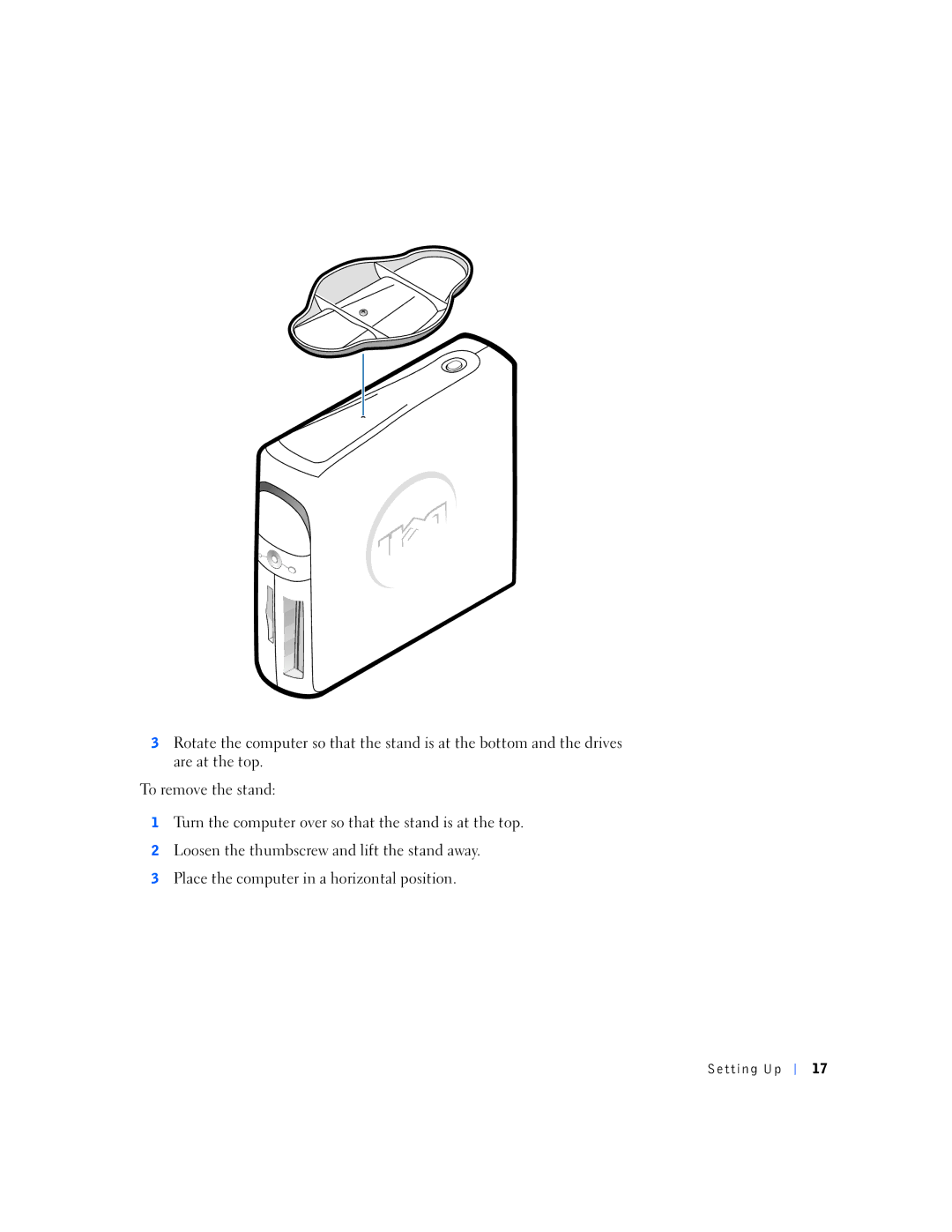 Dell 4500S manual Setting Up 