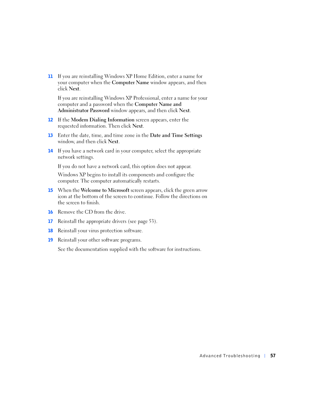 Dell 4500S manual Advanced Troubleshooting 