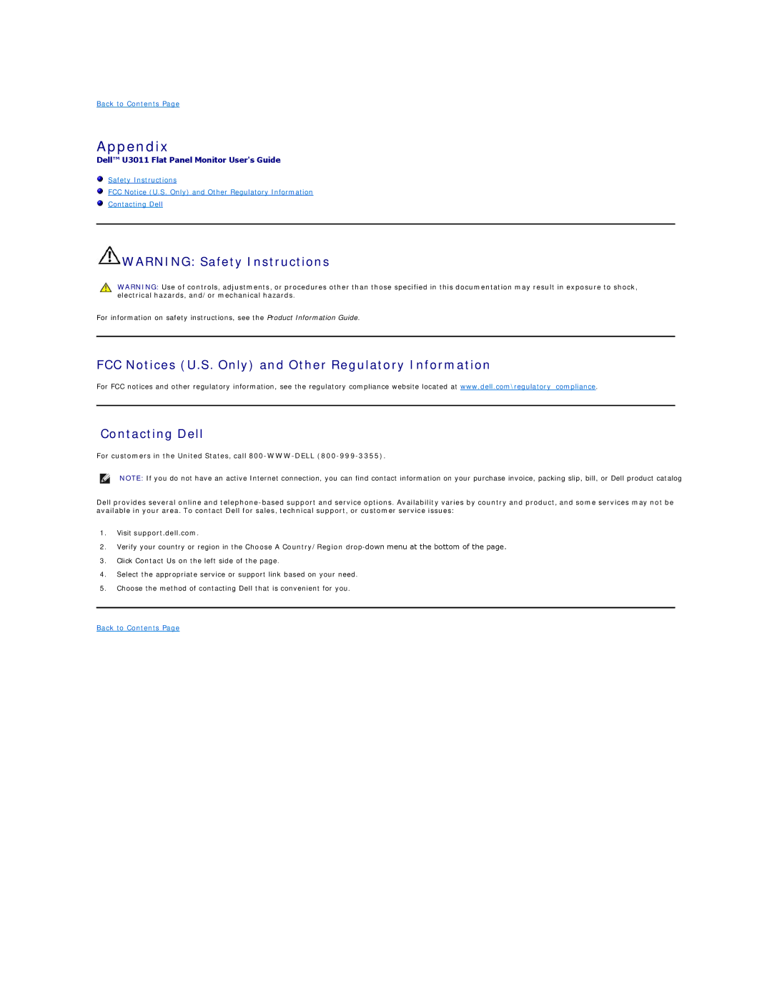 Dell 4688513 appendix Appendix 