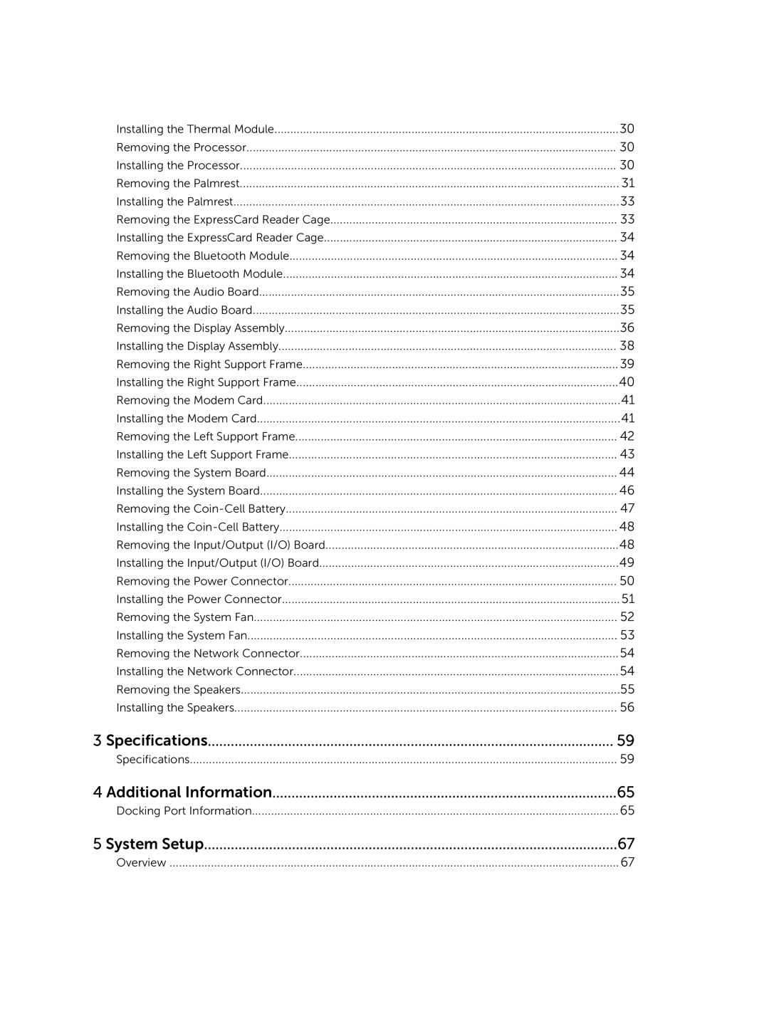 Dell 469-4077, 469-3137, I14RMT7500SLV owner manual Specifications 