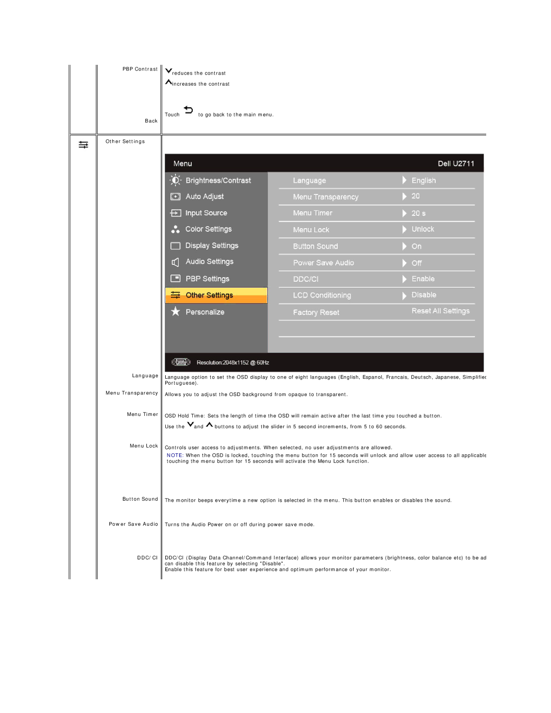 Dell G615T, 4690054 appendix Ddc/Ci 