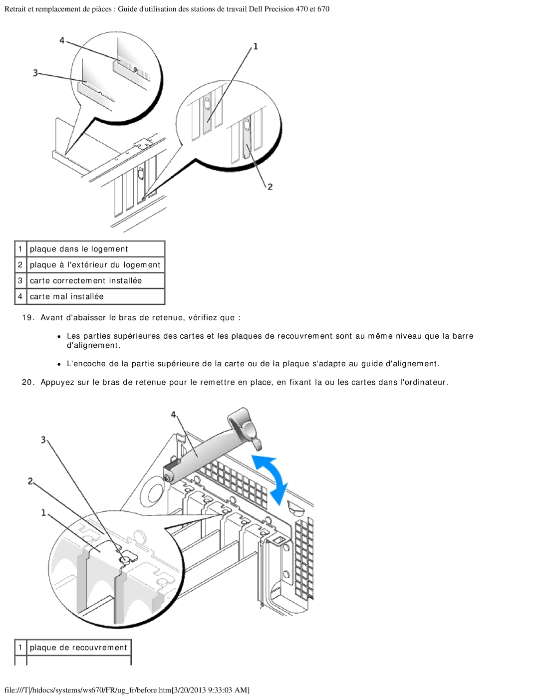 Dell 470 et 670 manual 