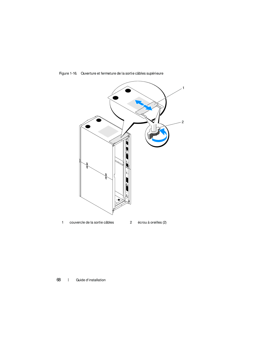 Dell 4820, 21DXJ manual Écrou à oreilles 