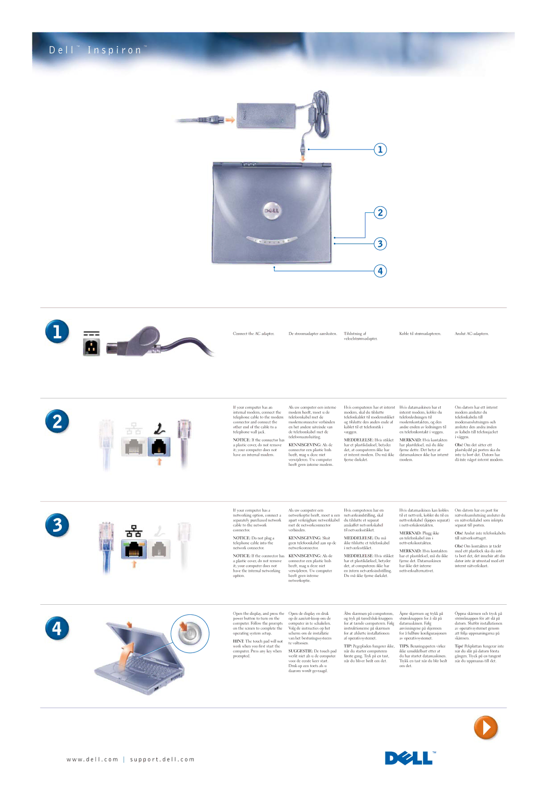 Dell 4J182 manual W . d e l l . c o m s u p p o r t . d e l l . c o m 