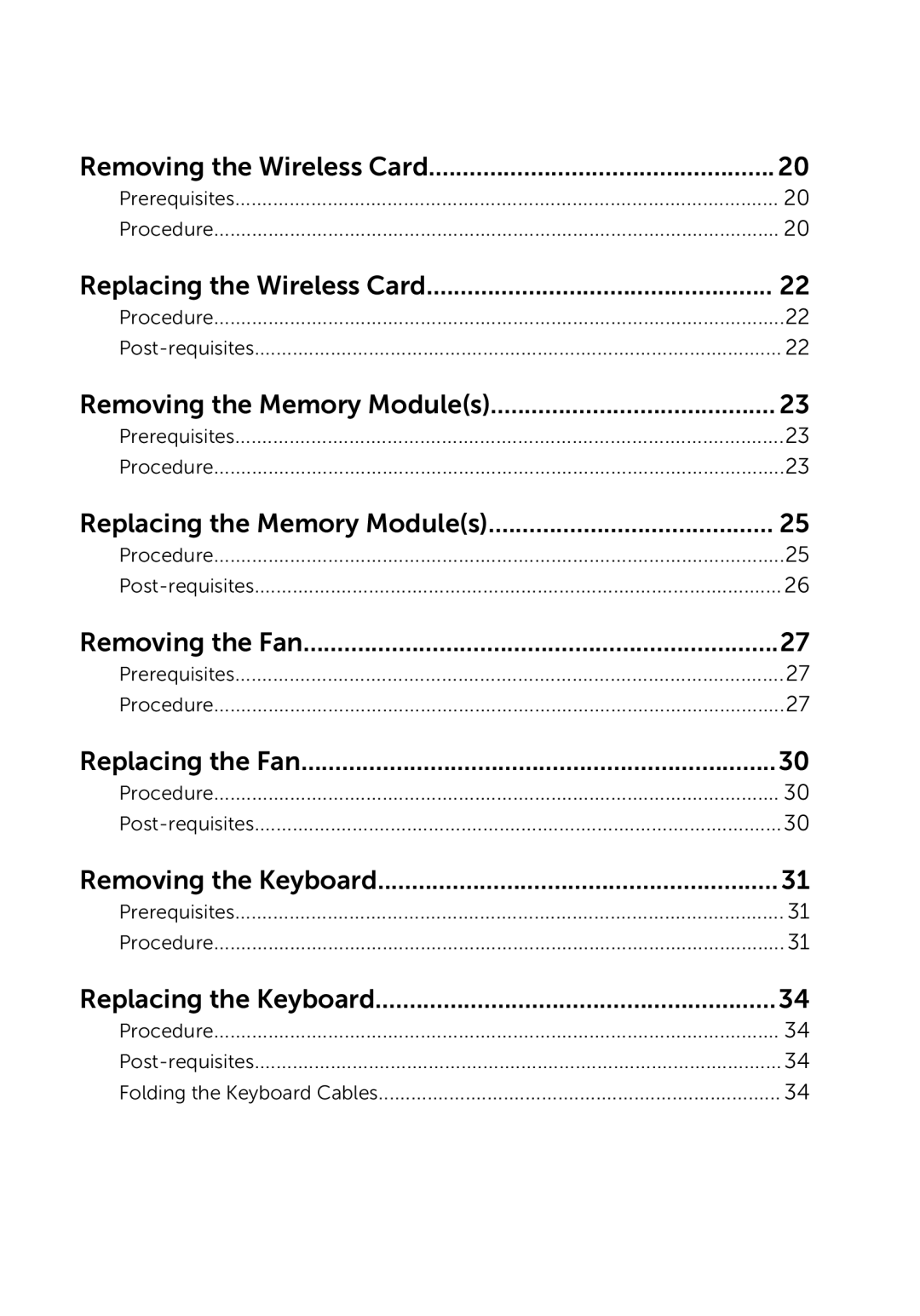 Dell 5000 Series owner manual Removing the Wireless Card 