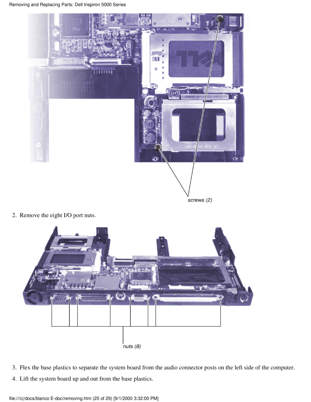 Dell warranty Removing and Replacing Parts Dell Inspiron 5000 Series 