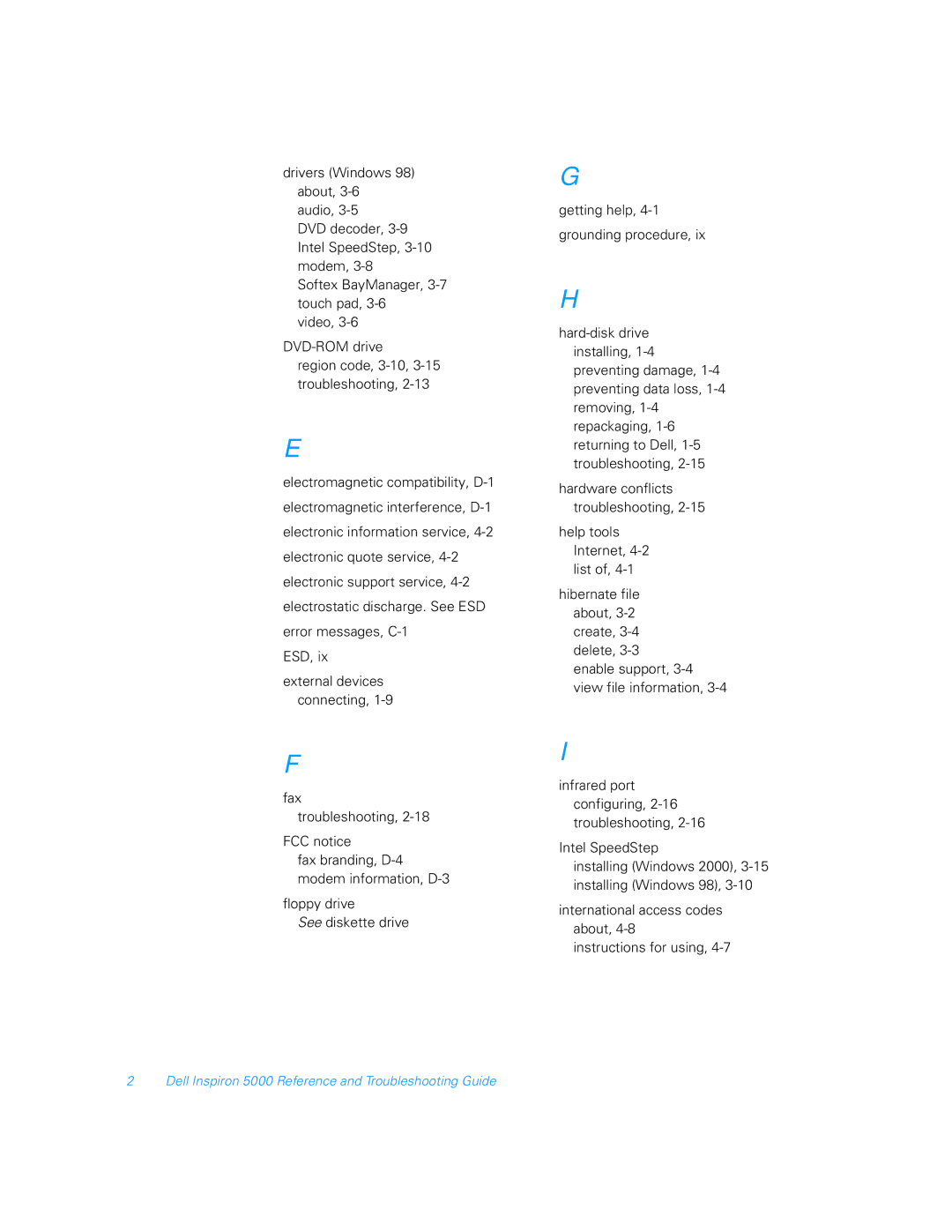 Dell 5000 manual International access codes about, 4-8 instructions for using 