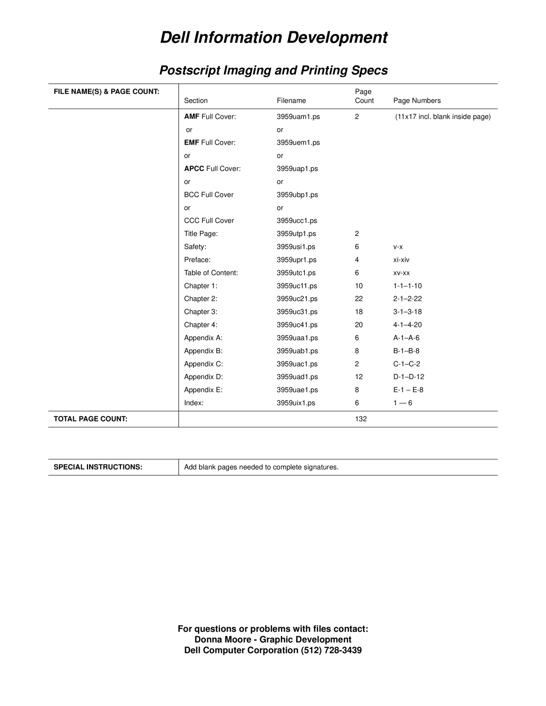 Dell 5000 manual Total page Count 