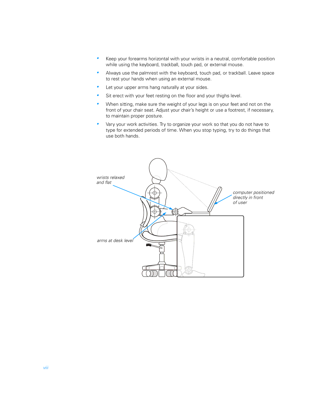 Dell 5000 manual Viii 