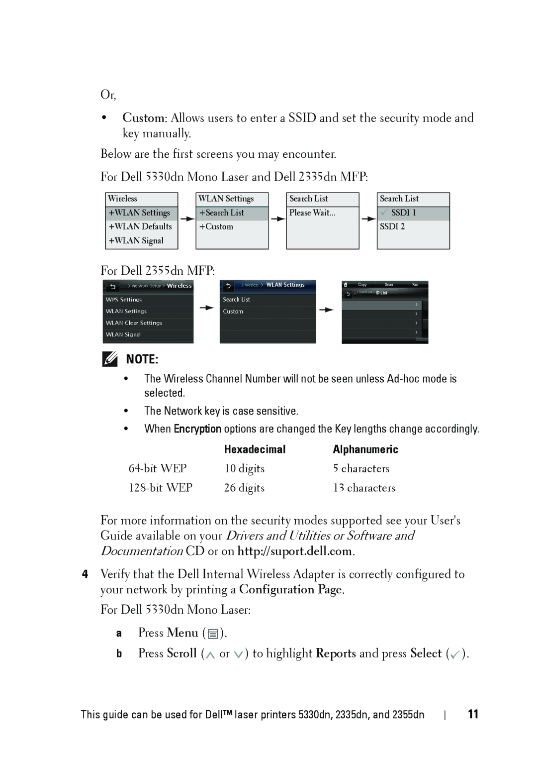 Dell 5002 manual For Dell 2355dn MFP 