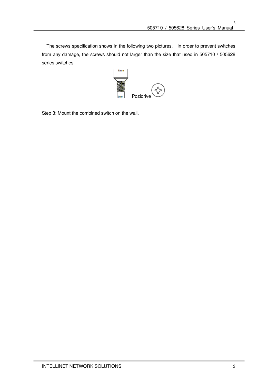 Dell 505710 user manual Intellinet Network Solutions 