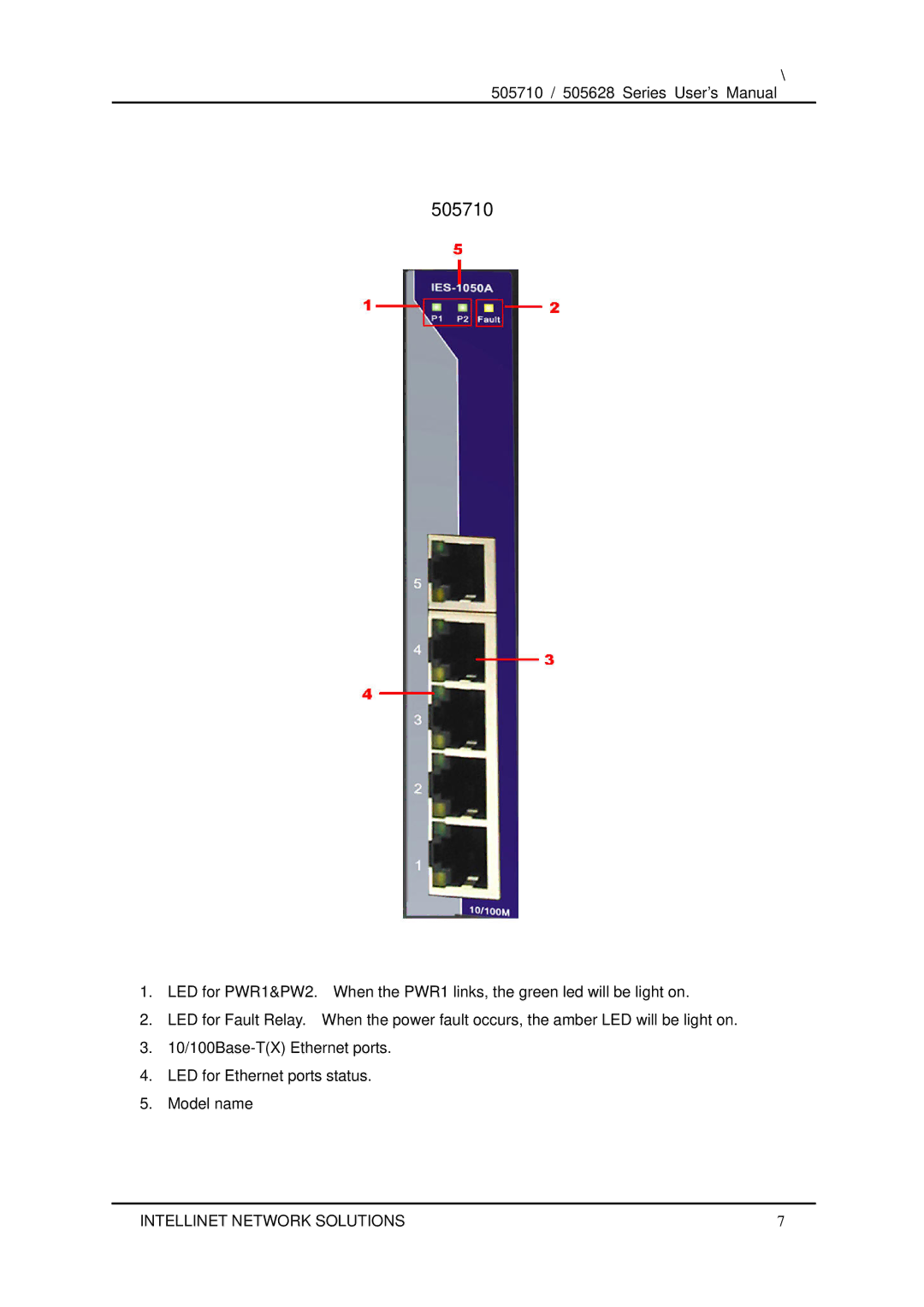 Dell 505710 user manual 