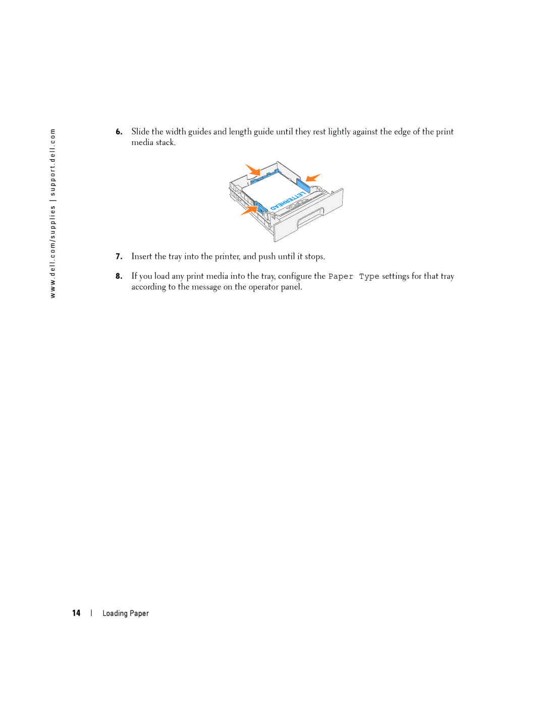 Dell 5100cn owner manual Loading Paper 