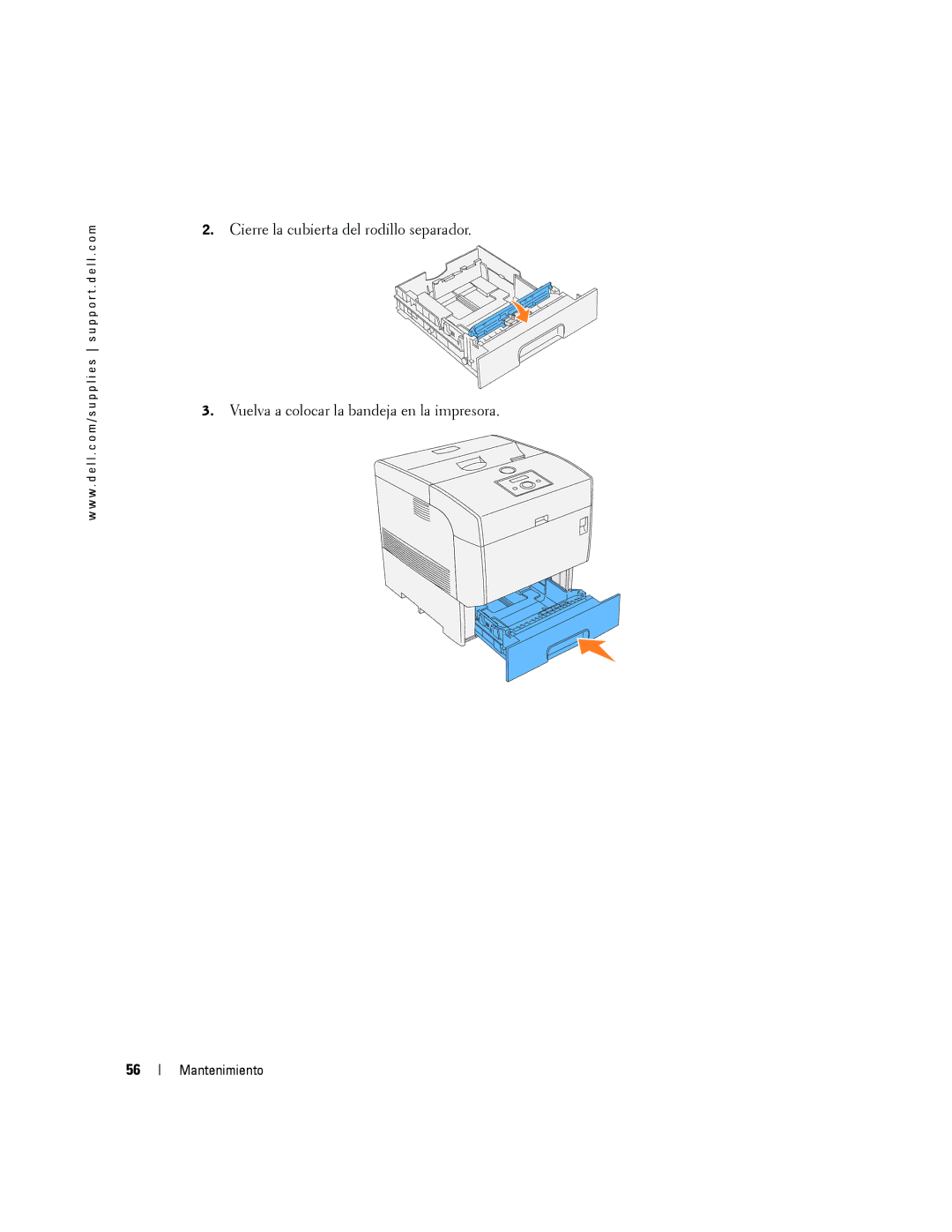 Dell 5100cn manual Mantenimiento 