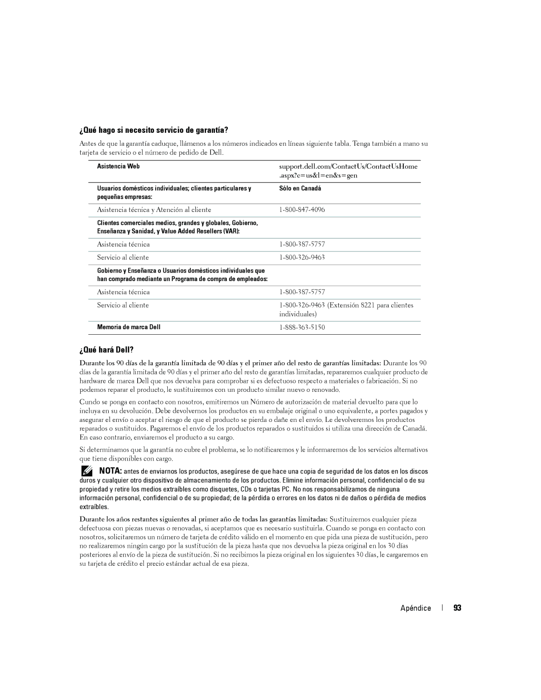 Dell 5100cn manual Individuales 