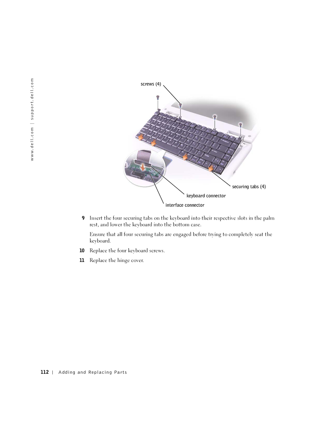 Dell 5150, 5100, PP08L, PP07L owner manual 112 