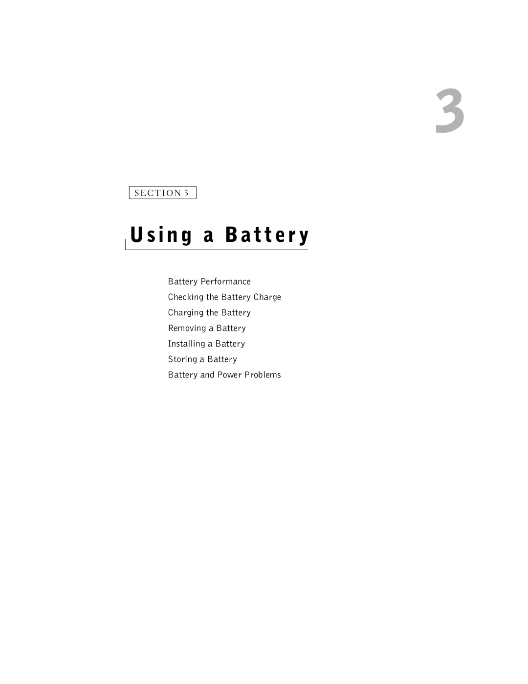 Dell 5100, 5150, PP08L, PP07L owner manual Using a Batter y 