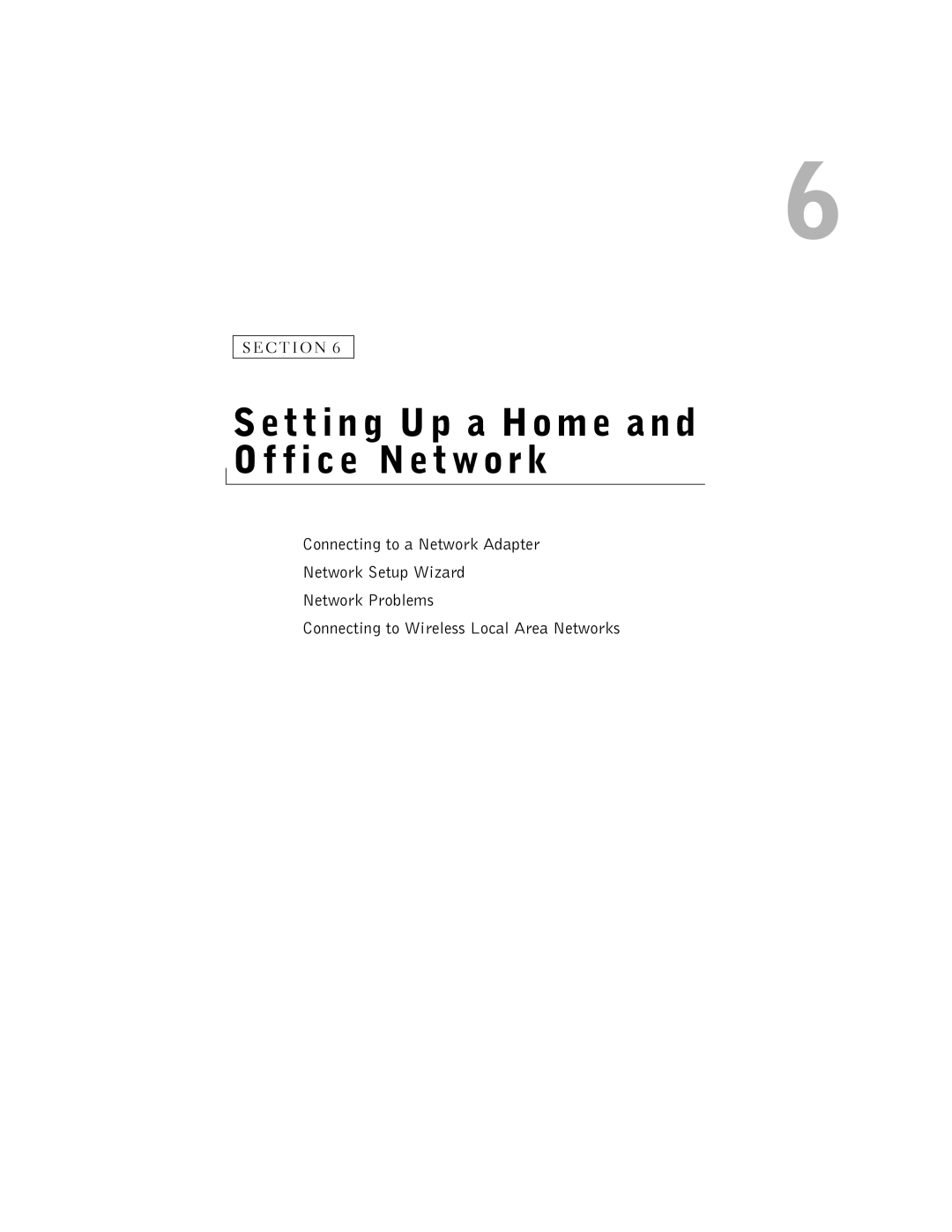 Dell 5100, 5150, PP08L, PP07L owner manual Setting Up a Home and Office Network 