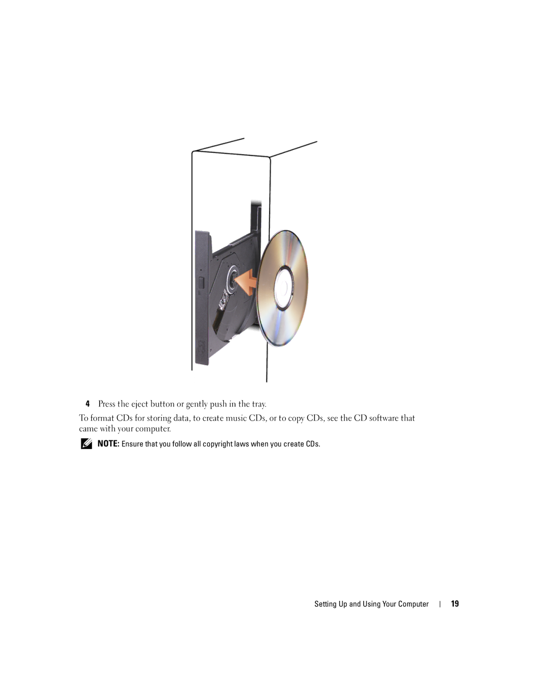 Dell 5150C owner manual Setting Up and Using Your Computer 