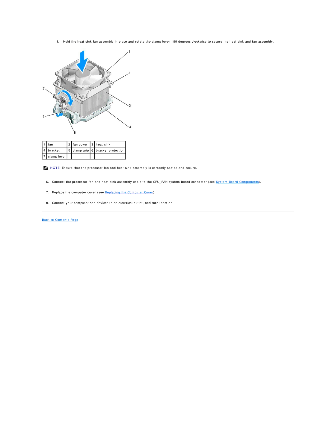 Dell 518 manual Back to Contents 