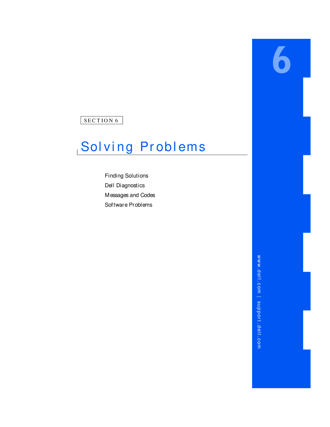 Dell 530 manual Solving Problems 