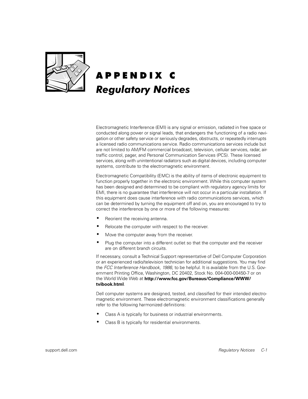 Dell 530F manual Regulatory Notices 