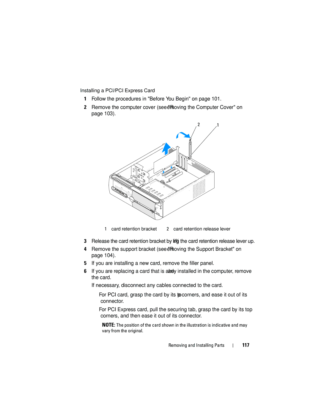 Dell 531S owner manual 117 