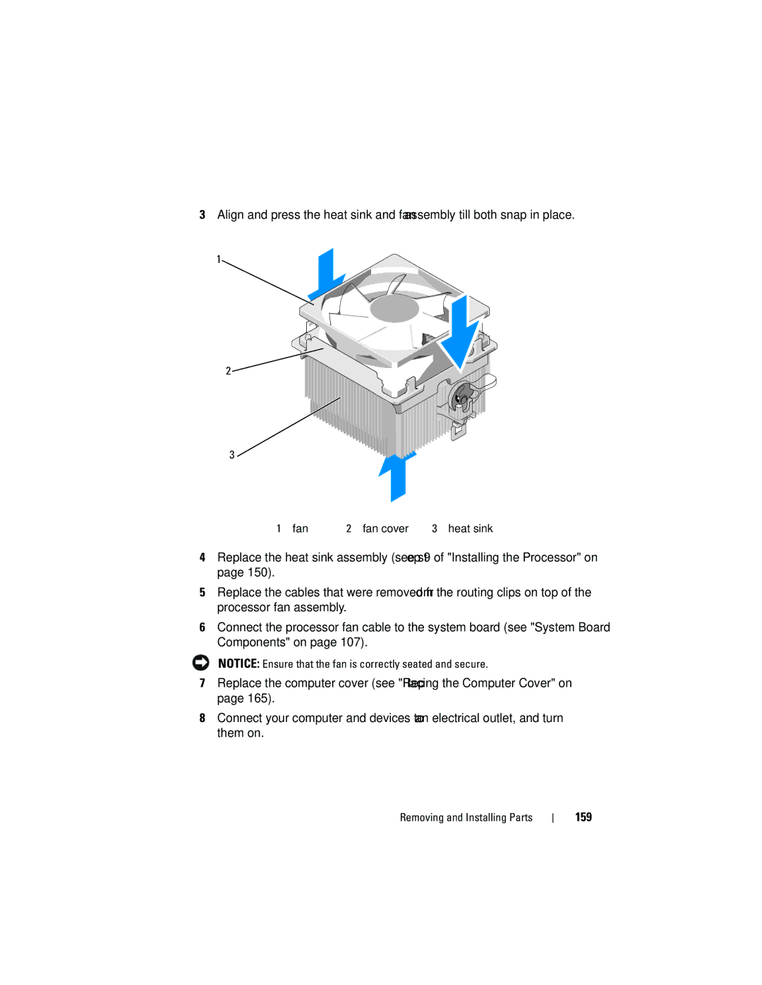 Dell 531S owner manual 159 