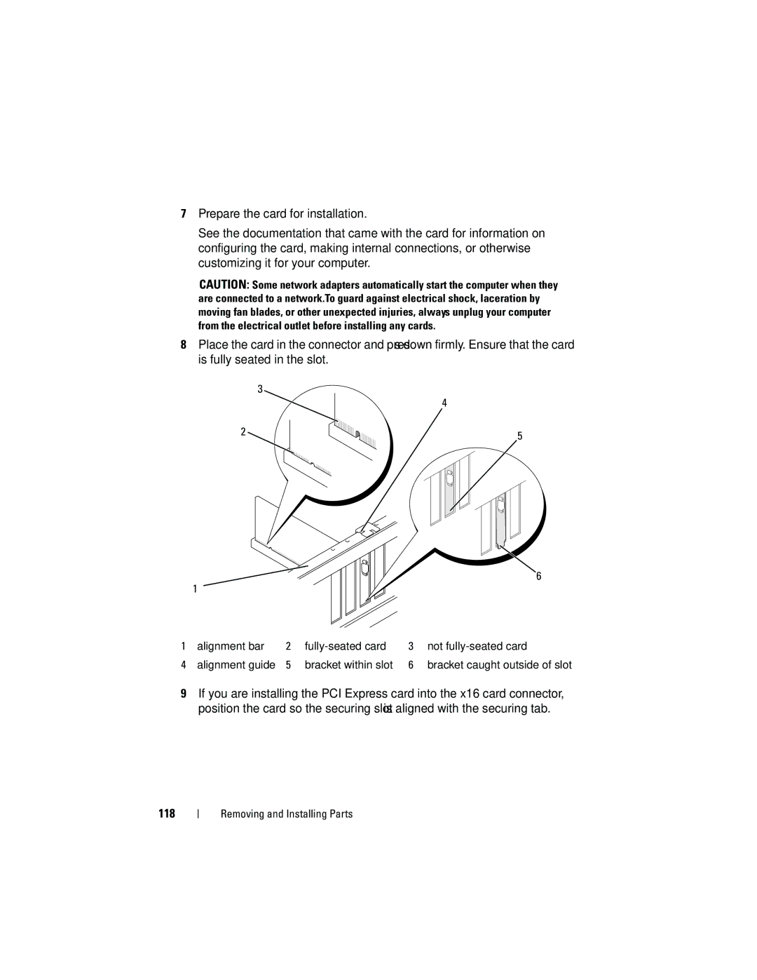 Dell 531S owner manual 118 