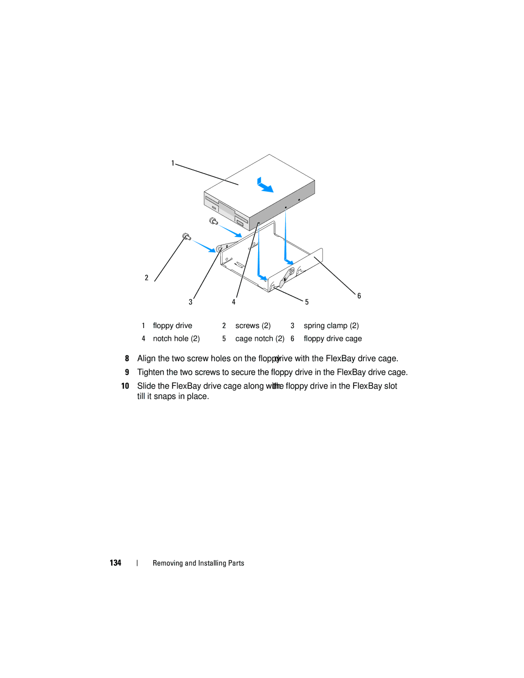 Dell 531S owner manual Removing and Installing Parts 