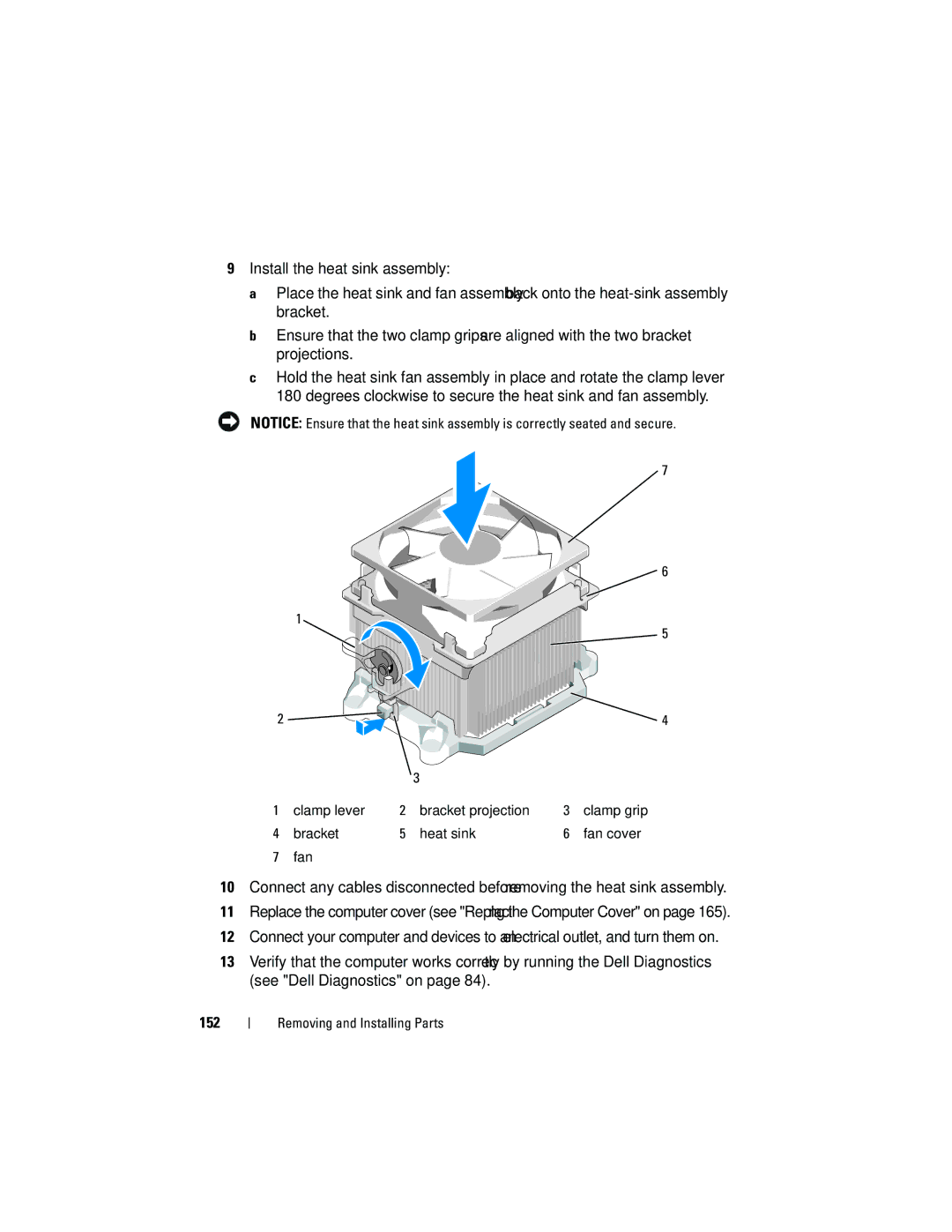 Dell 531S owner manual Removing and Installing Parts 