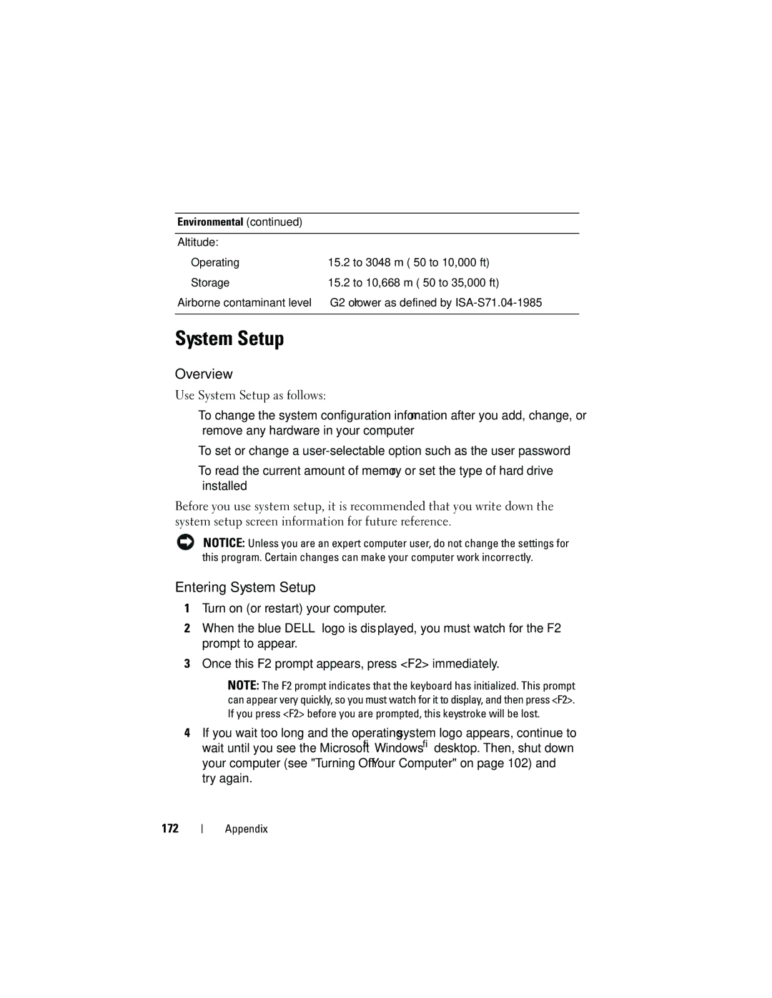 Dell 531S owner manual Overview, Entering System Setup 