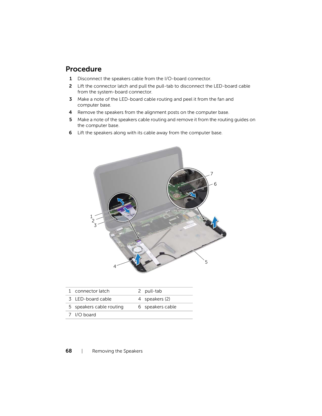 Dell 5323 owner manual Procedure 