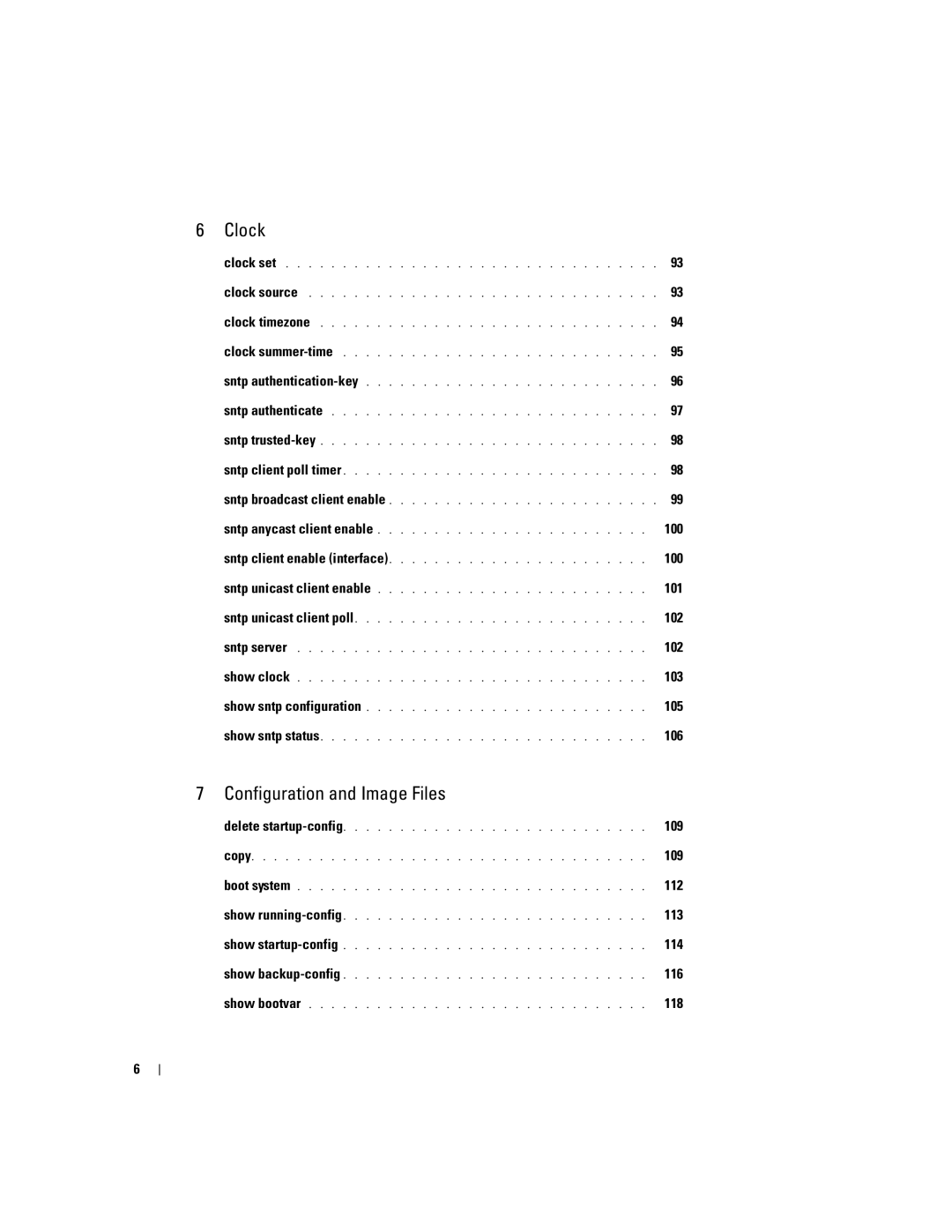 Dell 5324 manual Clock 