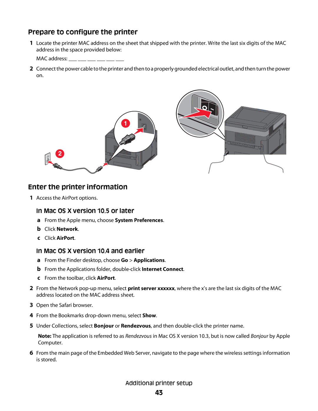 Dell 5230N/DN, 5350dn manual Prepare to configure the printer, Enter the printer information 