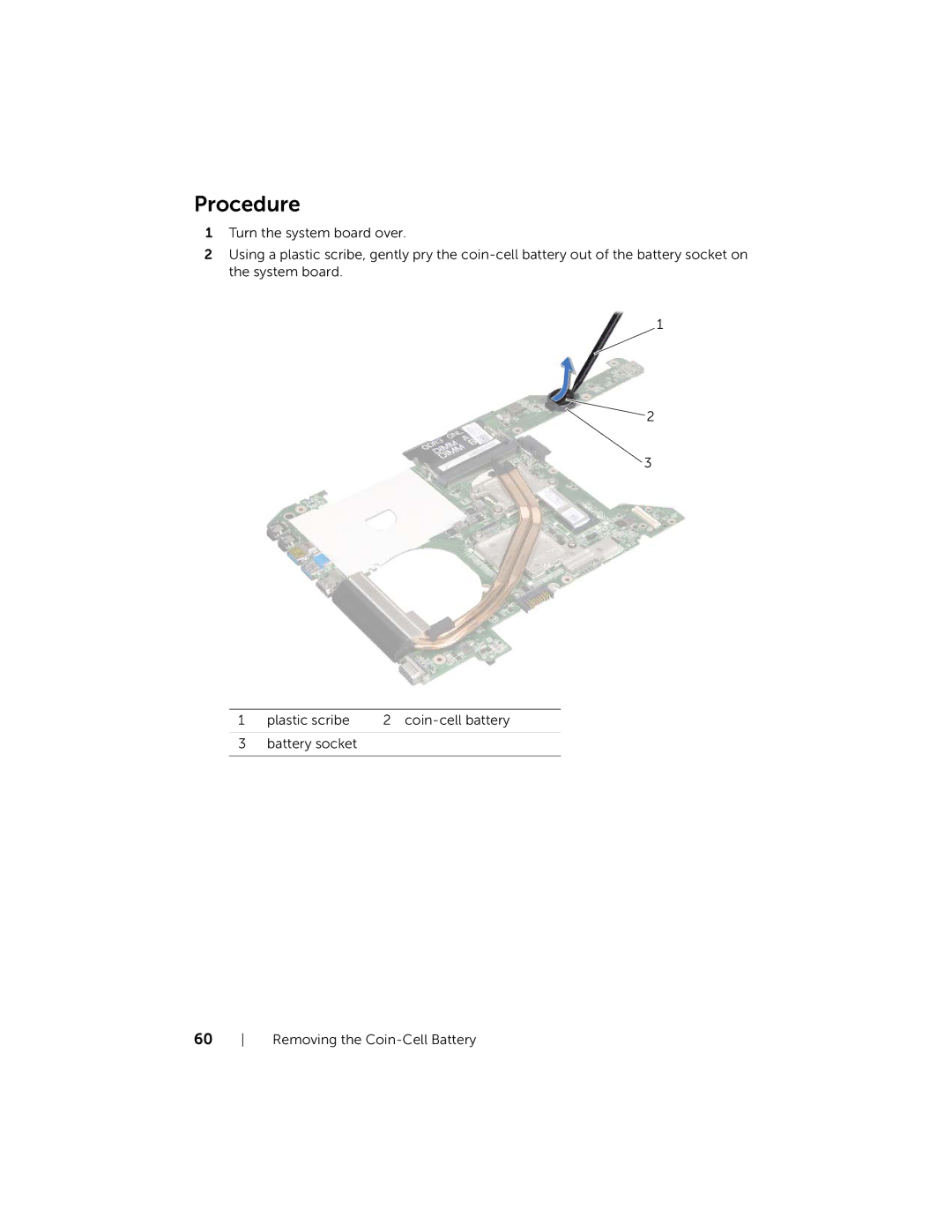 Dell 5420, 7420 owner manual Procedure 