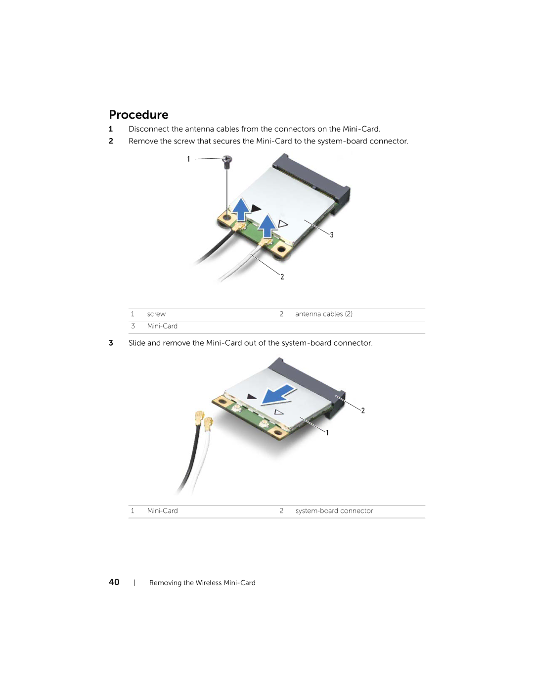 Dell 5423 owner manual Screw 