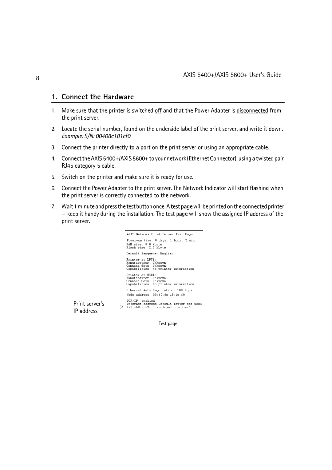 Dell 5600+, 5400+ manual Connect the Hardware 