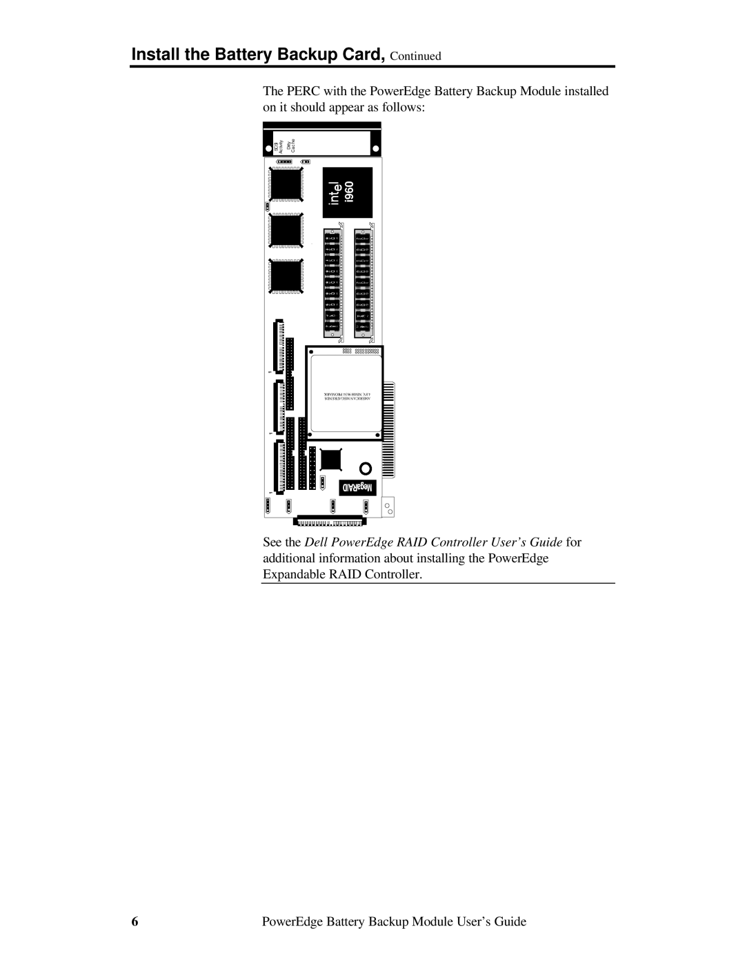 Dell 58296 manual I960 