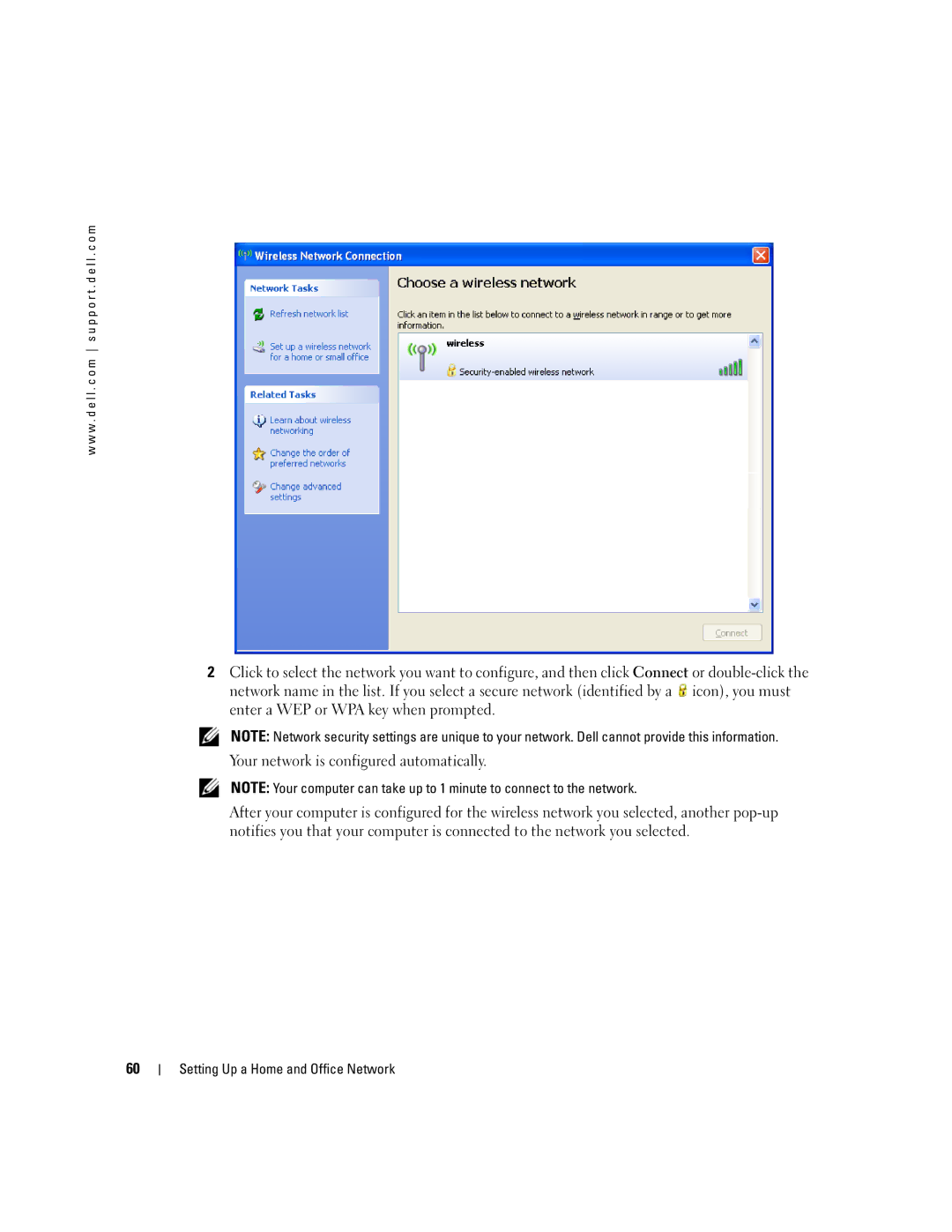 Dell 600m, PP05L owner manual Setting Up a Home and Office Network 