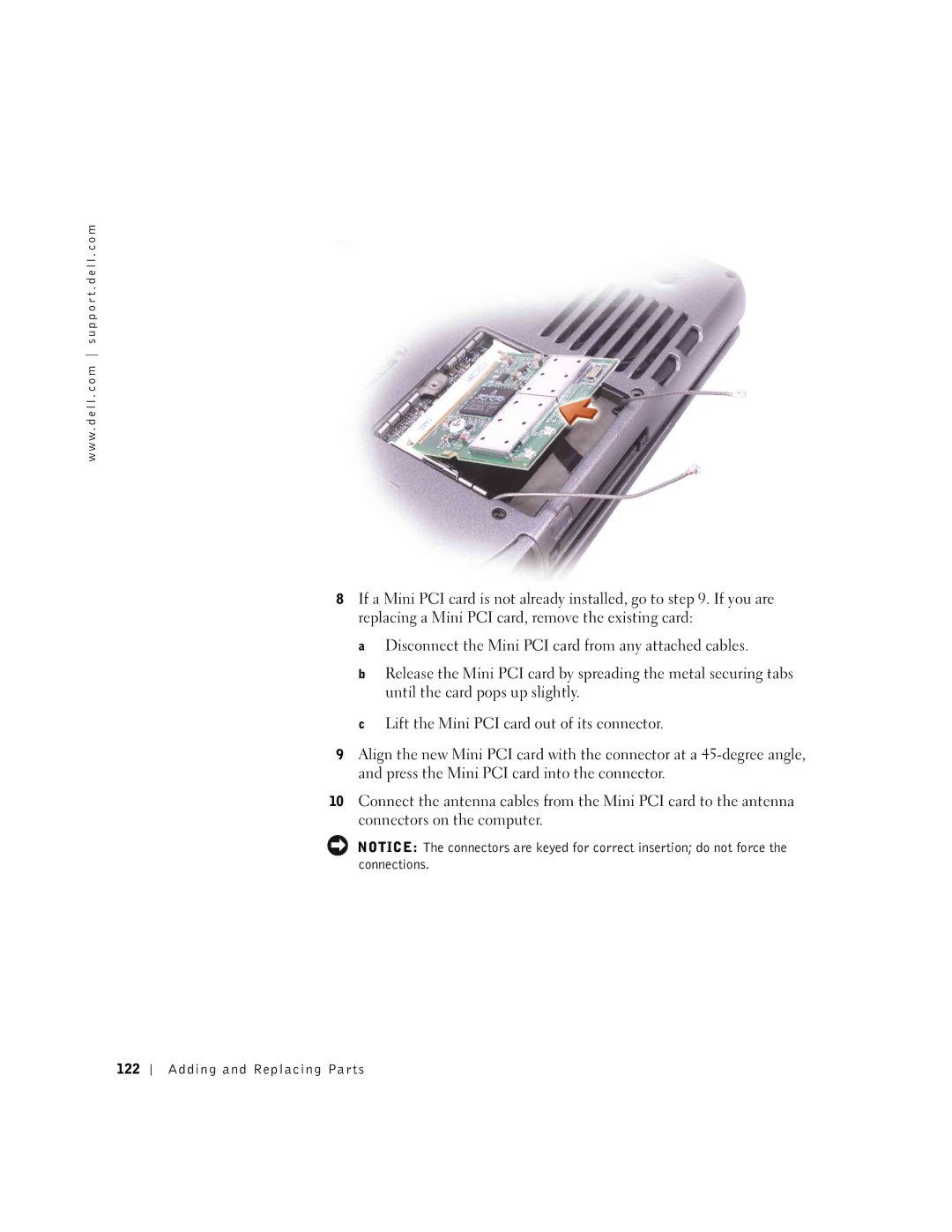 Dell 600m owner manual Adding and Replacing Parts 