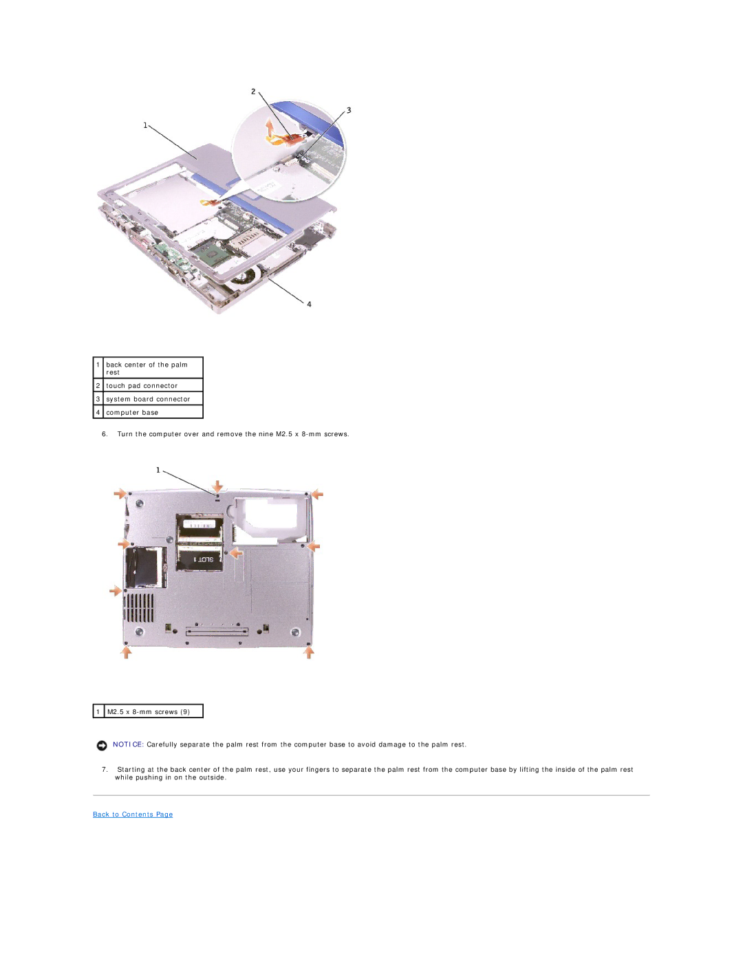 Dell 600m manual Back to Contents 