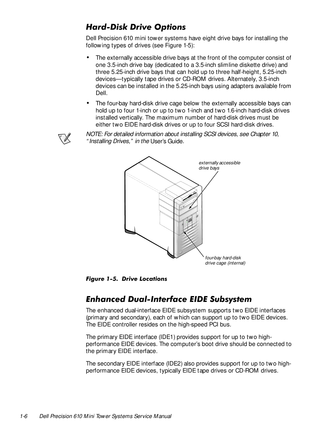 Dell 610 manual +DUGLVNULYH2SWLRQV, QKDQFHGXDO,QWHUIDFH,6XEV\VWHP 