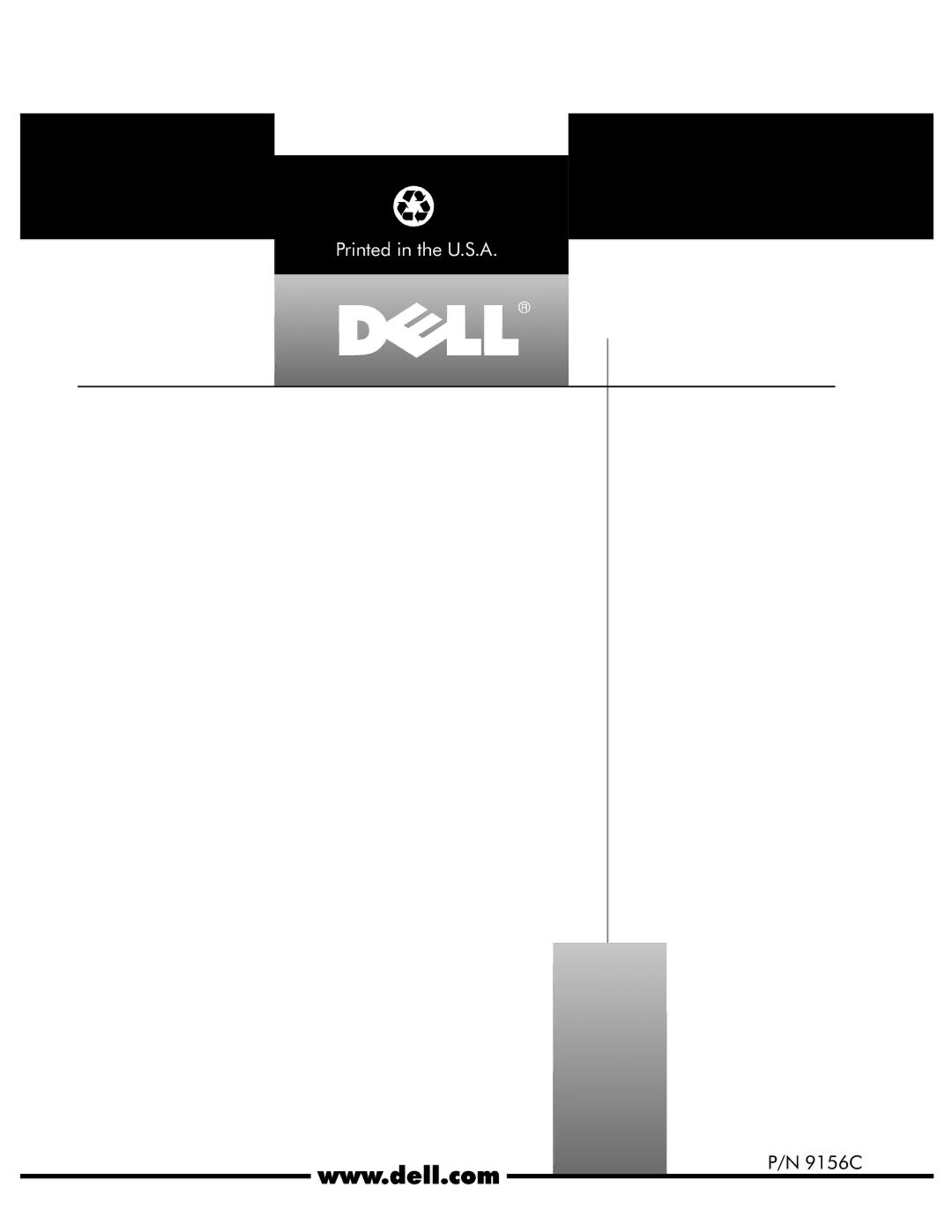 Dell 610 manual 3ULQWHGLQWKH86$ 