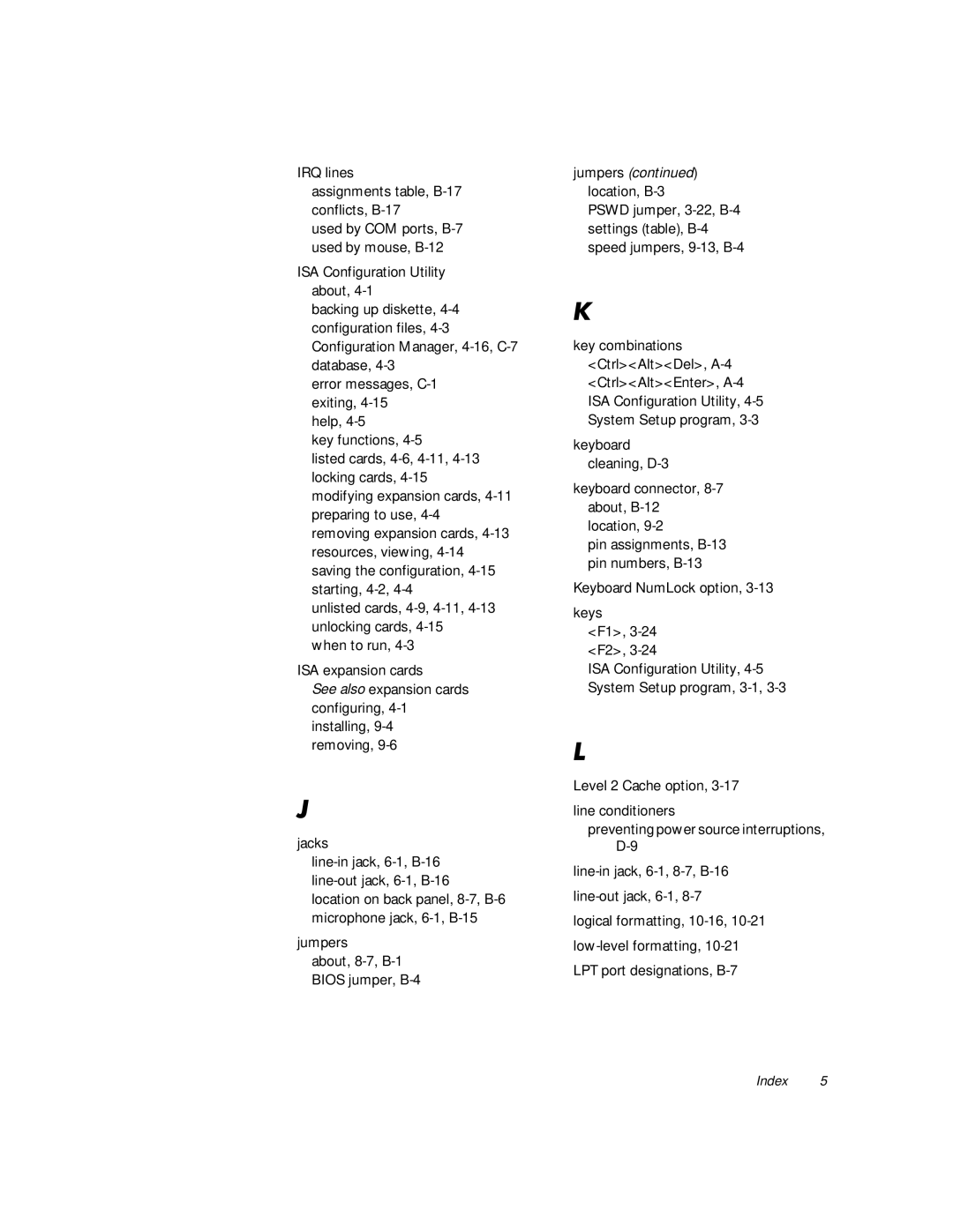 Dell 610 manual Pin assignments, B-13pin numbers, B-13 