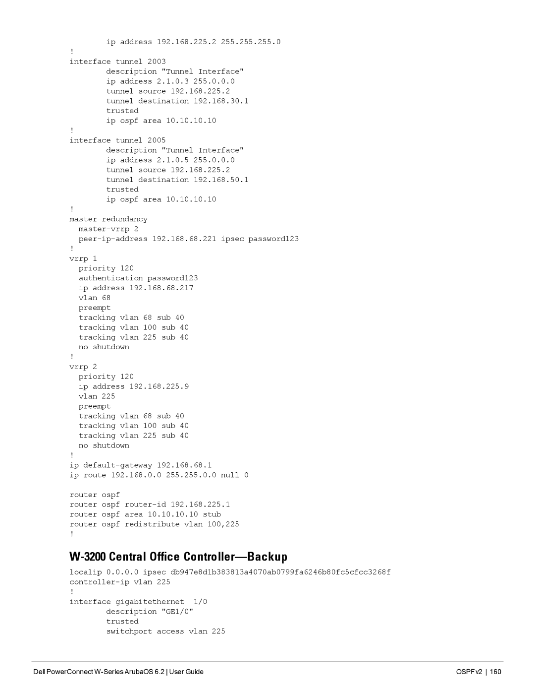 Dell 6.2 manual Central Office Controller-Backup 