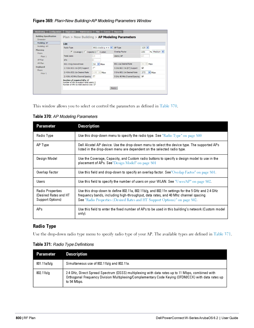 Dell 6.2 manual Radio Type 